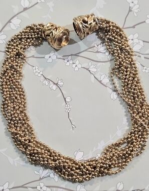 Vintage Napier Gold Necklace